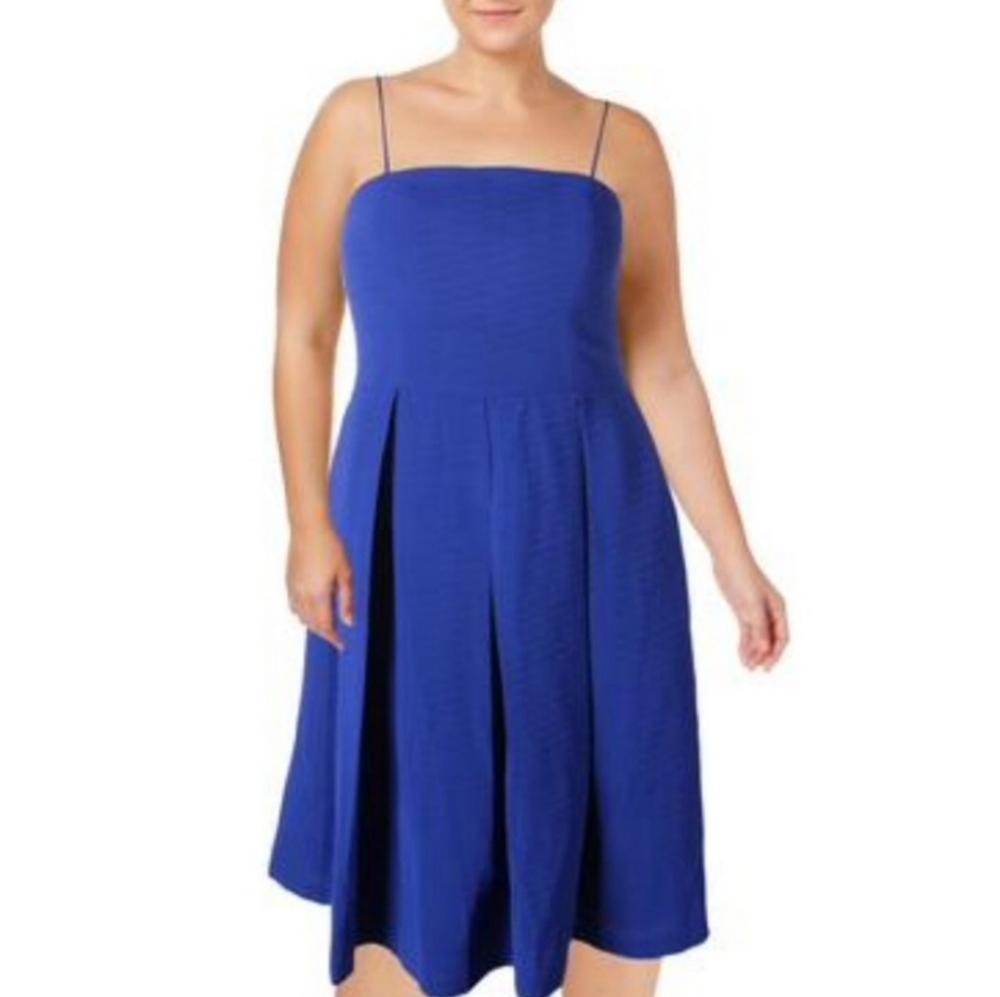 City Chic Dress 22/xl Colbalt